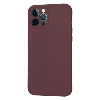 Калъф за iPhone 12 Pro Max - SoftFlex MagSafe - Plum Red