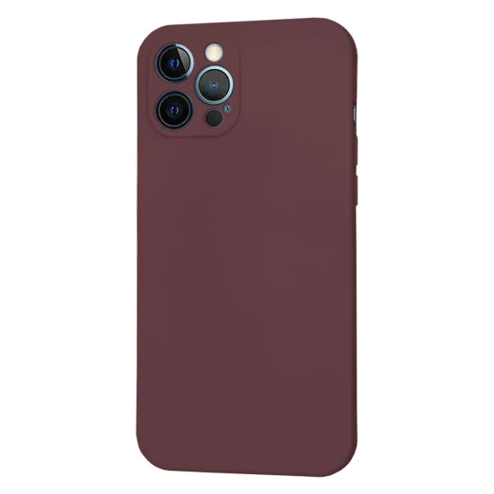 Калъф за iPhone 12 Pro Max - SoftFlex MagSafe - Plum Red