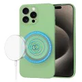 Калъф за iPhone 15 Pro Max - SoftFlex MagSafe - Mint Green