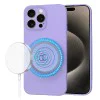 Калъф за iPhone 15 Pro Max - SoftFlex MagSafe - Светло лилав