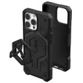Калъф за iPhone 16 Pro Max - UAG Monarch Pro MagSafe Bundle - Carbon Fiber / Черна стойка