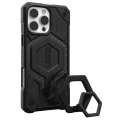 Калъф за iPhone 16 Pro Max - UAG Monarch Pro MagSafe Bundle - Carbon Fiber / Черна стойка
