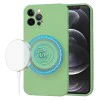 Калъф за iPhone 12 Pro - SoftFlex MagSafe - Mint Green