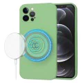 Калъф за iPhone 12 Pro - SoftFlex MagSafe - Mint Green