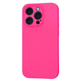Калъф за iPhone 15 Pro - SoftFlex MagSafe - Hot Pink