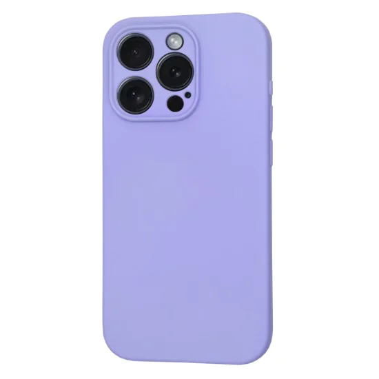 Калъф за iPhone 15 Pro - SoftFlex MagSafe - светло лилав