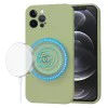 Калъф за iPhone 12 Pro - SoftFlex MagSafe - Matcha