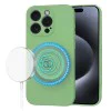 Калъф за iPhone 15 Pro - SoftFlex MagSafe - Mint Green