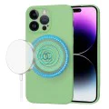 Калъф за iPhone 14 Pro Max - SoftFlex MagSafe - Mint Green