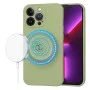 Калъф за iPhone 13 Pro - SoftFlex MagSafe - Matcha