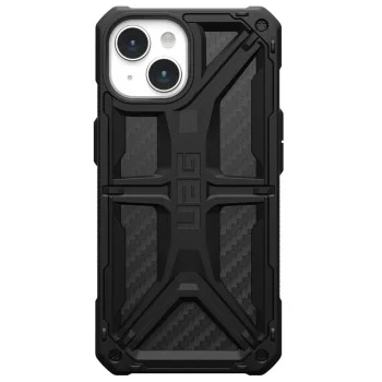 Калъф за iPhone 15 Plus - UAG Monarch - Carbon Fiber