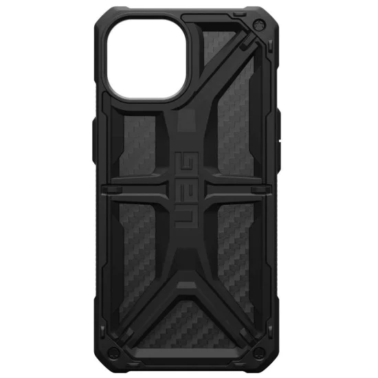 Калъф за iPhone 15 Plus - UAG Monarch - Carbon Fiber
