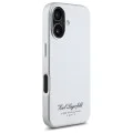 Калъф за IPhone 16 - Karl Lagerfeld Hardcase Leather Hotel (KLHCCHCP16SPGWWCMKKHG) - сив RSG