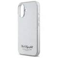 Калъф за IPhone 16 - Karl Lagerfeld Hardcase Leather Hotel (KLHCCHCP16SPGWWCMKKHG) - сив RSG