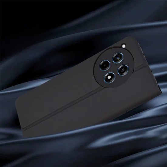 Калъф за OnePlus 12R - Magskin Book - Черен