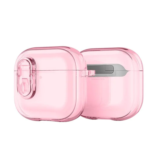 Калъф за Apple AirPods 4 - Dux Ducis PECL Series - Розов
