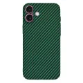 Калъф за iPhone 16 Plus - Carbonite FiberShell - Зелен