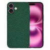 Калъф за iPhone 16 Plus - Carbonite FiberShell - Зелен