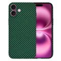 Калъф за iPhone 16 Plus - Carbonite FiberShell - Зелен