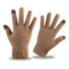 Мъжки ръкавици, 22см - Iwarm (ST0016) - Кафе