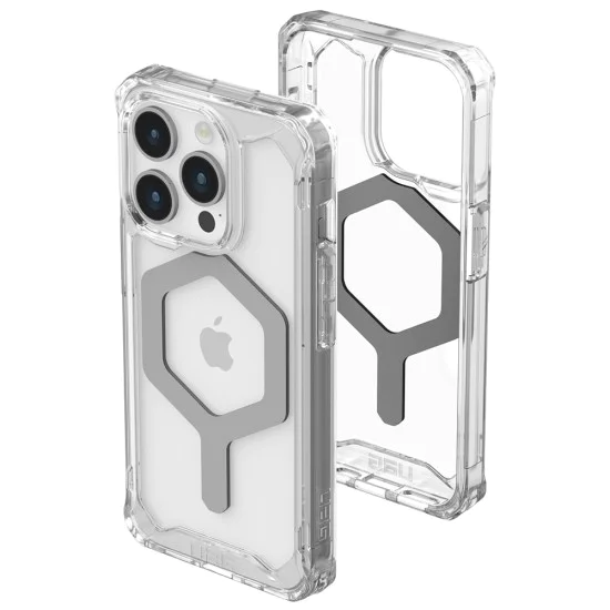 Калъф за iPhone 15 Pro - UAG Plyo Magsafe - Ice Silver