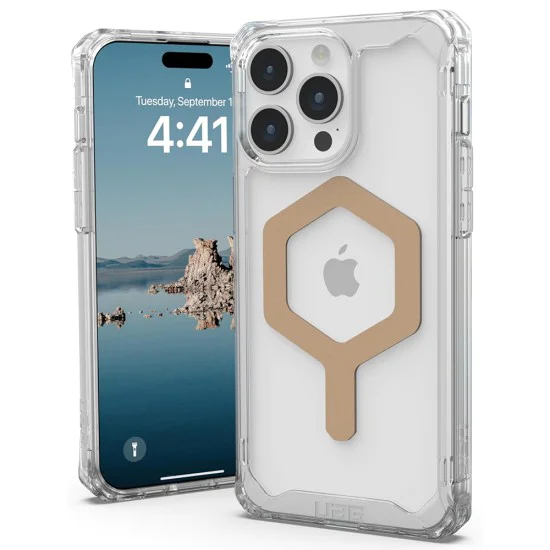 Калъф за iPhone 15 Pro Max - UAG Plyo MagSafe - Ice Gold