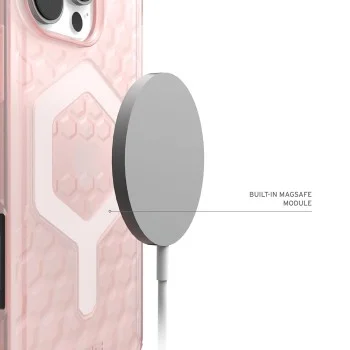 Калъф за iPhone 16 Pro - UAG Essential Armor MagSafe - Розов