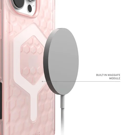 Калъф за iPhone 16 Pro - UAG Essential Armor MagSafe - Розов