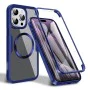 Калъф за iPhone 16 Pro + Протектор - ColorVerse 360 ​​MagSafe MagSafe Series - Син