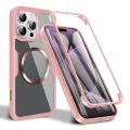 Калъф с MagSafe – Techsuit ColorVerse 360 Series + Протектор – iPhone 16 Pro – Розов