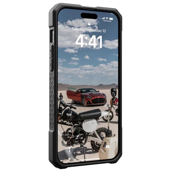 Калъф за iPhone 15 Plus - UAG Monarch Pro - Kevlar Black
