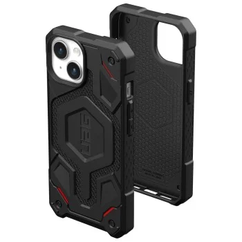 Калъф за iPhone 15 Plus - UAG Monarch Pro - Kevlar Black