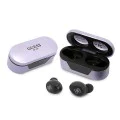 Слушалки за поставяне в ушите, Bluetooth 5.0, TWS, IPX4 - Guess (GUTWSTST31EU) - лилави