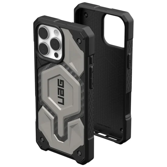 Калъф за iPhone 16 Pro Max - UAG Monarch Pro - Titanium