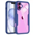 Калъф за iPhone 16 Plus + Протектор - ColorVerse 360 ​​Series - Син