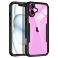 Калъф за iPhone 16 Plus + Протектор - ColorVerse 360 ​​Series - Черен