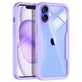 Калъф за iPhone 16 + Протектор - ColorVerse 360 ​​Series - Лилав