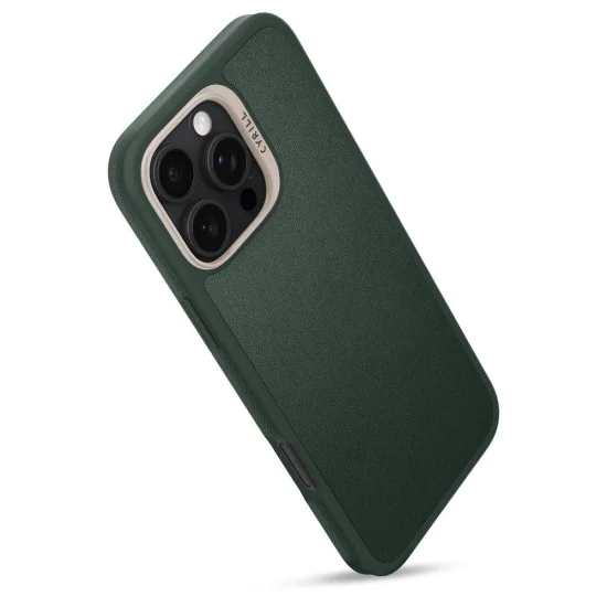 Калъф за iPhone 16 Pro Max - Spigen Cyrill Kajuk MagSafe - Forest Green