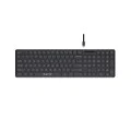Havit - Кабелна клавиатура (KB252) - USB-C, 300mA, 1.5m, 5V - Черна
