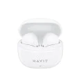 Havit - Безжични слушалки (TW941) - с микрофон, Bluetooth 5.3, True Wireless Stereo, Type-C, 250mAh - Бяла