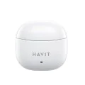Havit - Безжични слушалки (TW941) - с микрофон, Bluetooth 5.3, True Wireless Stereo, Type-C, 250mAh - Бяла