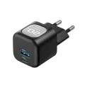 Батерия за 20W USB Type-C - Havit (UC220 EU) - Черен/Сив