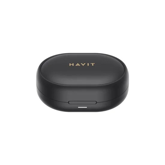 Bluetooth 5.3 безжични слушалки, TWS, ENC, USB-C, 400mAh - Havit (TW950) - черни