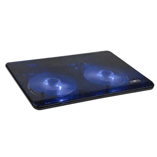 Охлаждаща стойка 9 - 15.6, 2x USB2.0, 1000RPM - Havit (F2035) - Черна