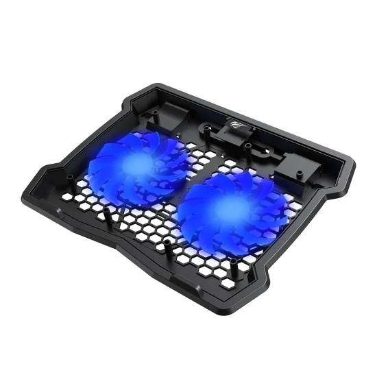 Охлаждаща стойка, 10 - 15.6, 2x USB, 26dBA - Havit (F2075) - Черен
