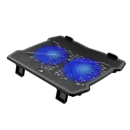 Охлаждаща стойка, 10 - 15.6, 2x USB, 26dBA - Havit (F2075) - Черен