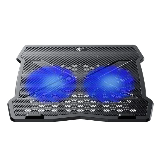 Охлаждаща стойка, 10 - 15.6, 2x USB, 26dBA - Havit (F2075) - Черен
