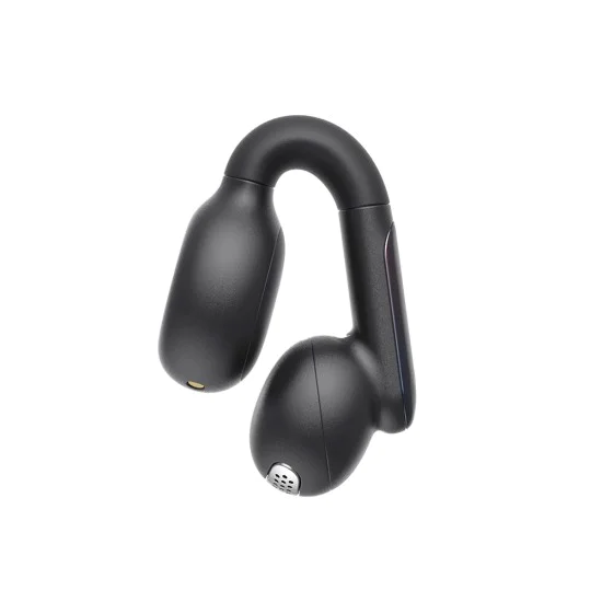Безжични слушалки с щипка с отворено ухо, Bluetooth 5.3, TWS, USB-C, 400mAh - Havit (TW980) - бежови