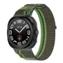 Каишка за Samsung Galaxy Watch Ultra 47mm - Каишка за часовник (W054) - Тъмно зелено / сиво