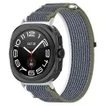 Каишка за Samsung Galaxy Watch Ultra 47mm - Каишка за часовник (W054) - Зелено / Сиво